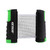 Adjustable Retractable Ping Pong Net & Post. Portable Table Tennis Net & Clamps.(Black)