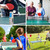 Adjustable Retractable Ping Pong Net & Post. Portable Table Tennis Net & Clamps.(Black)