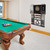 Wood 10 Pool Cue Rack & Dartboard Cabinet Combination-Black