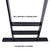 Woodwn 6 Pool Cue Wall Mounted Rack-Black