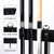 Woodwn 6 Pool Cue Wall Mounted Rack-Black