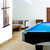 2-Piece Wood 6 Pool Cue Wall Mounted Rack-Black