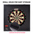 Dart Backboard with Wood Frame and Felt. Wall Protector for Dart Board Surround (Black)