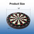 18" Professional Tournament Official Bristle Dartboard with AAA Grade Africa Self-Healing Sisal Fibers.