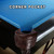 Set of 6 Leatherette Pool Table Replacement Pockets (Walnut - Diamond)