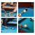 2-1/4" 6 Green Dot & Black Dot Training Cue Balls