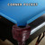 Set of 6 Leatherette Pool Table Replacement Pockets (Dark Cherry - Diamond)