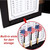 Dartboard Cabinet with Sisal/Bristle Dartboard, Dart Scoreboard, and 6 Steel Tip Darts(Black)