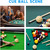 2-1/4" Black Dot Training Cue Balls