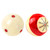 2-1/4" 6 Red Dot & Artifact Training Cue Balls