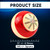 2-1/4" 6 Red Dot & Artifact Training Cue Balls