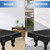 Black Heavy Duty Leatherette Pool Table Cover