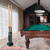 Metal 6 Pool Cue Floor Stand Rack-Black