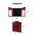 Professional Solid Wood Classic Dartboard Cabinet with Dart Scoreboard.（Deluxe Cherry）