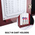 Professional Solid Wood Classic Dartboard Cabinet with Dart Scoreboard.（Deluxe Cherry）