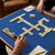 32" x 32" Rubber Anti-Slip Game Mat-Blue