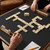 32" x 32" Rubber Anti-Slip Game Mat-Black