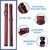 Pool Cue Stick Carrying Case-Burgundy