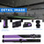 Deluxe Pool Cue Stick Carrying Case-Black/Purple