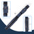 2x2 Deluxe Square Pool Cue Stick Carrying Case-Blue