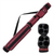 2x2 Deluxe Square Pool Cue Stick Carrying Case-Burgundy