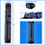 2x2 Deluxe Oval Pool Cue Stick Carrying Case-Blue