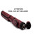 2x2 Deluxe Oval Pool Cue Stick Carrying Case-Burgundy