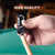 3-in-1 Pool Cue Tip Scuffer/Shaper/Aerator  Tool-Black