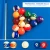 2-1/4" Professional Pool Balls Set with Pool Ball Racks Set-Black