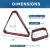 2-1/4" Professional Pool Balls Set with Pool Ball Racks Set-Mahogany