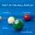 2-1/4" Professional Pool Balls Set with Pool Ball Racks Set-Oak