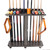 Wooden 10 Pool Cue Floor Stand Rack-Silver Mist