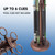 Metal 6 Pool Cue Floor Stand Rack-Oil Rubbed Bronze