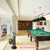 Metal 6 Pool Cue Floor Stand Rack-Oil Rubbed Bronze