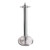Metal 6 Pool Cue Floor Stand Rack-Brushed Nickel