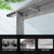 Woodwn 8 Pool Cue Wall Mounted Rack-Brushed Grey
