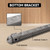 2-Piece Wood 6 Pool Cue Wall Mounted Rack-Brushed Grey
