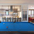 2-Piece Wood 8 Pool Cue Wall Mounted Rack-Brushed Grey