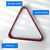 Solid Wood 8-Ball Triangle Ball Rack (Mahoangy)