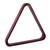 Solid Wood 8-Ball Triangle Ball Rack (Mahoangy)