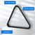 Solid Wood 8-Ball Triangle Ball Rack (Black)
