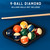 Solid Wood Billiard Pool 9-Ball Diamond Pool Ball Racks (Black)