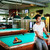 Plastic 8-Ball Triangle Ball Rack (Black)