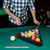 Deluxe 8-Ball Triangle Solid Wood Billiard Pool Ball Racks (Black)