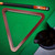 Deluxe 8-Ball Triangle Solid Wood Billiard Pool Ball Racks (Mahogany)