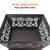33" Large Wood Burning Fire Pit with Retardant Spark Screen Cover for Patio & Backyard