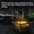 33" Large Wood Burning Fire Pit with Retardant Spark Screen Cover for Patio & Backyard