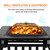 32" Heavy Duty Fire Pit Table with Spark Screen Cover Log Grate and Poker for Bonfire, Party