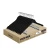 Wooden Hangers with Adjustable Metal Clips (Black)
