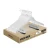 Wooden Hangers with Adjustable Metal Clips (White)